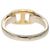 Ring Hermès Anello HERMES Shane Duncle Ag925 Taglia 49 Argento Oro Auth 130538M - vista 3