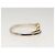 Ring Hermès Anello HERMES Shane Duncle Ag925 Taglia 49 Argento Oro Auth 130538M - vista 5