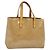 LOUIS VUITTON Monogram Vernis Reade PM Bolsa de Mão Noisette M91334 LV Auth ep9780 Avelã