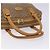Gucci Borsa a mano Micro GG Supreme in PVC beige e oro 000 104 0030 Auth gh453 D'oro - vista 7