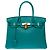 Hermès Borsa HERMES Birkin 30 in Pelle Blu - 102742 - vista 3