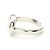Hermès Hermes Maillon Chaine d'Ancre Noir Ring Black Silvery - view 2