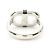 Hermès Hermes Maillon Chaine d'Ancre Noir Ring Black Silvery - view 3