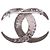 Gioielli CHANEL CC in Cristallo Argento - 102787 - vista 4