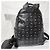 MCM Visetos Stark Leder Rucksack Schwarz/Gold - Ansicht 9