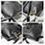 Sac à dos en cuir MCM Visetos noir avec cordon de serrage  - vue 12