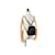 Sac à dos en cuir MCM Visetos noir avec cordon de serrage  - vue 3