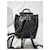 Sac à dos en cuir MCM Visetos noir avec cordon de serrage  - vue 4