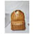 MCM Visetos Medium Sprinkle Stud Stark Backpack Cognac  - view 17