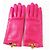 Hermès Kelly Handschuhe aus Lammleder und Kaschmir Pink - Ansicht 3