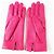 Hermès Kelly Handschuhe aus Lammleder und Kaschmir Pink - Ansicht 4