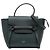 Belt Bag Céline Gürtel Tasche aus grünem genarbtem Kalbsleder Celine Pico Dunkelgrün