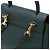 Belt Bag Céline Gürtel Tasche aus grünem genarbtem Kalbsleder Celine Pico Dunkelgrün - Ansicht 8