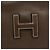 Hermès Marrone Epsom Jige PM Marrone scuro - vista 7