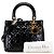 Dior Nero Medio Patente Cannage Lady Dior - vista 10