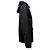 Apc Giacca con cappuccio zip A.P.C. con tasche in cotone nero - vista 3