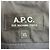 Apc Giacca con cappuccio zip A.P.C. con tasche in cotone nero - vista 7