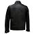 Autre Marque  Mr. P. Zipped Coach Jacket in Black Grained Leather - view 3