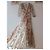 Maje Midi Maxi Kleid Schlangenmuster Beige Mehrfarben - Ansicht 8