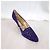 Walter Steiger scarpe viola con tacco vintage 1980s Viola scuro - vista 2