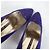Walter Steiger scarpe viola con tacco vintage 1980s Viola scuro - vista 3