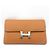 Hermès Geldbörse Leder Gold Golden