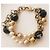 Stupendo luminoso bracciale DOLCE & GABBANA catena doppia perle oro bianche nere Bianco Multicolore D'oro - vista 12