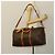 LOUIS VUITTON Borsa Boston Monogram Keepall Bandoulière 50 M41416 Auth LV 131192 Monogramma - vista 24