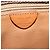 Céline Borsa a Spalla in Tela Macadam CELINE PVC Marrone Oro Auth 131356 D'oro - vista 12
