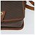 Céline Borsa a Spalla in Tela Macadam CELINE PVC Marrone Oro Auth 131356 D'oro - vista 14