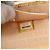 Borsa a spalla in rattan con catena CHANEL paglia beige oro CC Auth 128491SV D'oro - vista 10