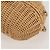 Borsa a spalla in rattan con catena CHANEL paglia beige oro CC Auth 128491SV D'oro - vista 17