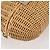 Borsa a spalla in rattan con catena CHANEL paglia beige oro CC Auth 128491SV D'oro - vista 18
