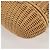 Borsa a spalla in rattan con catena CHANEL paglia beige oro CC Auth 128491SV D'oro - vista 19