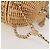 Borsa a spalla in rattan con catena CHANEL paglia beige oro CC Auth 128491SV D'oro - vista 20