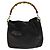 Borsa a mano in pelle Gucci Bamboo 2way Nera Oro 001 3754 1638 Auth th6215 Nero D'oro - vista 13