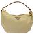 Borsa a Spalla PRADA in Nylon Pelle Beige Argento Autentica 131422 - vista 13