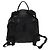 Salvatore Ferragamo Backpack Nylon Black Silver Auth 130220 - view 2