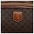 Céline Clutch in tela Macadam CELINE in pelle PVC marrone oro Auth gh359 D'oro - vista 17