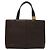 BURBERRY Hand Bag Leather Brown Gold Auth ep9761 Golden - view 13