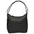 Borsa a Spalla in Tela GG Gucci Outlet Nera Argento 77112 3444 Auth ep9749 Nero - vista 2