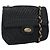 BALLY Borsa a Spalla con Catena Pelle Nera Oro Auth bs27966 Nero D'oro