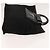 Borsa a mano Salvatore Ferragamo in nylon nero e argento Auth bs27184 - vista 3