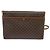 Céline Borsa a Spalla in Tela Macadam CELINE in Pelle PVC Marrone Oro Auth ep9642 D'oro - vista 2