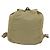 Zaino PRADA in nylon khaki argento autentico bs27513 Cachi - vista 2