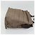 Borsa a Spalla con Catena Salvatore Ferragamo in Tela e Pelle Marrone Argento Auth bs27823 - vista 4