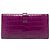 Béarn Hermès Accessorio HERMES Bearn in Pelle Esotica Viola - 101993 Porpora - vista 3