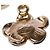 Gioielli CHANEL in Metallo Dorato - 102786 D'oro - vista 5