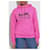 Coach Kapuzenpullover Rosa Baumwolle Pink  - Ansicht 2