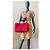 Hermès Garden Party 36 Tasche aus rotem Canvas und Leder - Ansicht 3